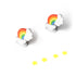 Pinne Arcobaleno e Occhi di Stella per Sharkicks Pro